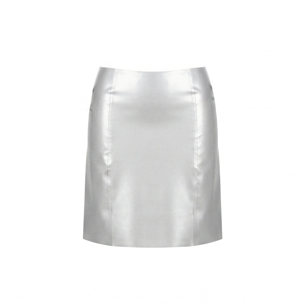 LATEX PENCIL SKIRT