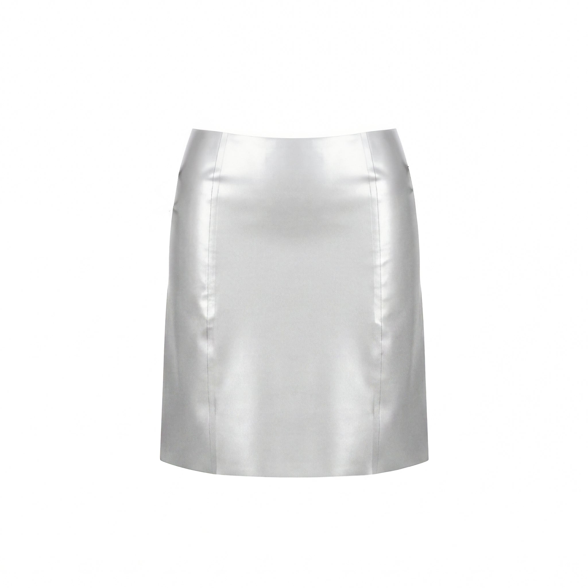 LATEX PENCIL SKIRT