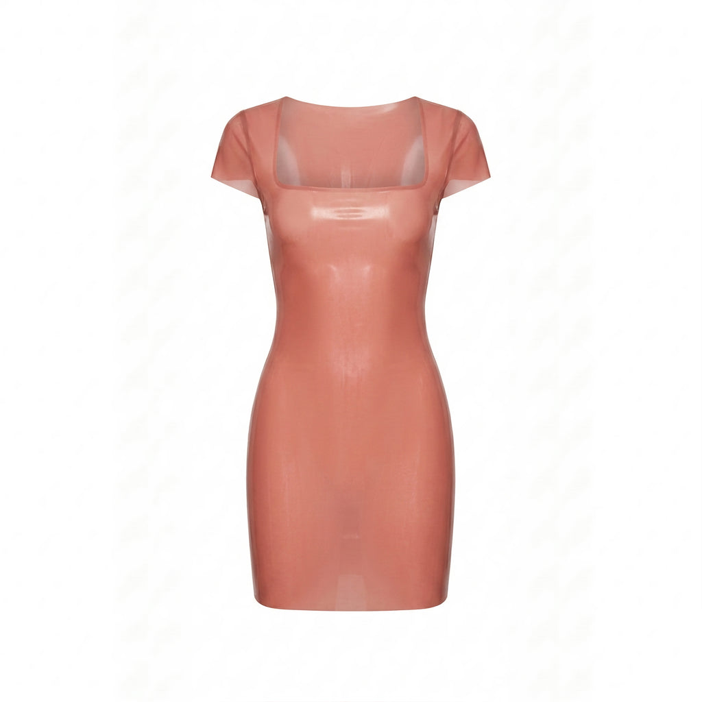 FRESH FLESH LATEX DRESS