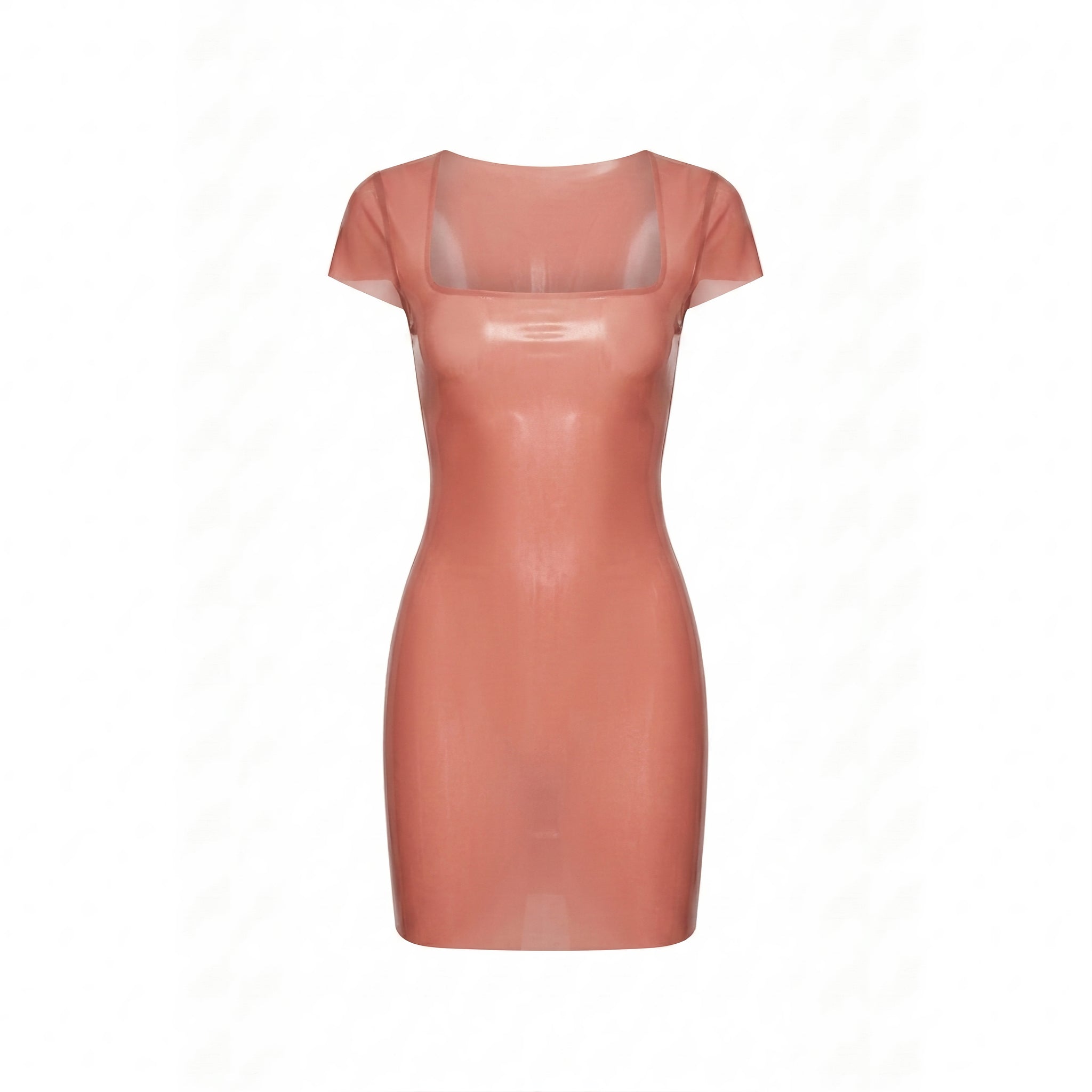 FRESH FLESH LATEX DRESS