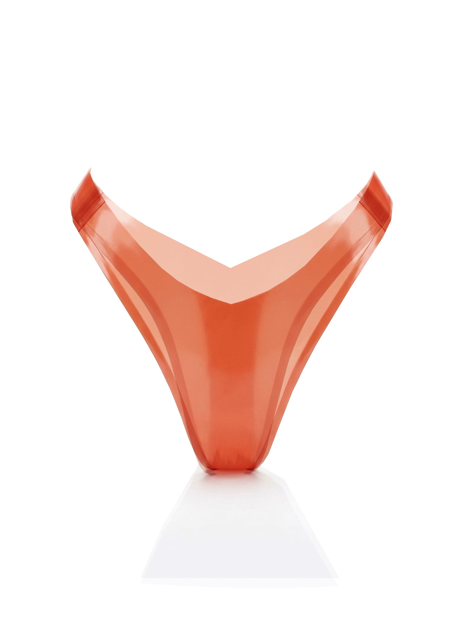 FRESH FLESH LATEX BRAZILIAN CUT PANTIES