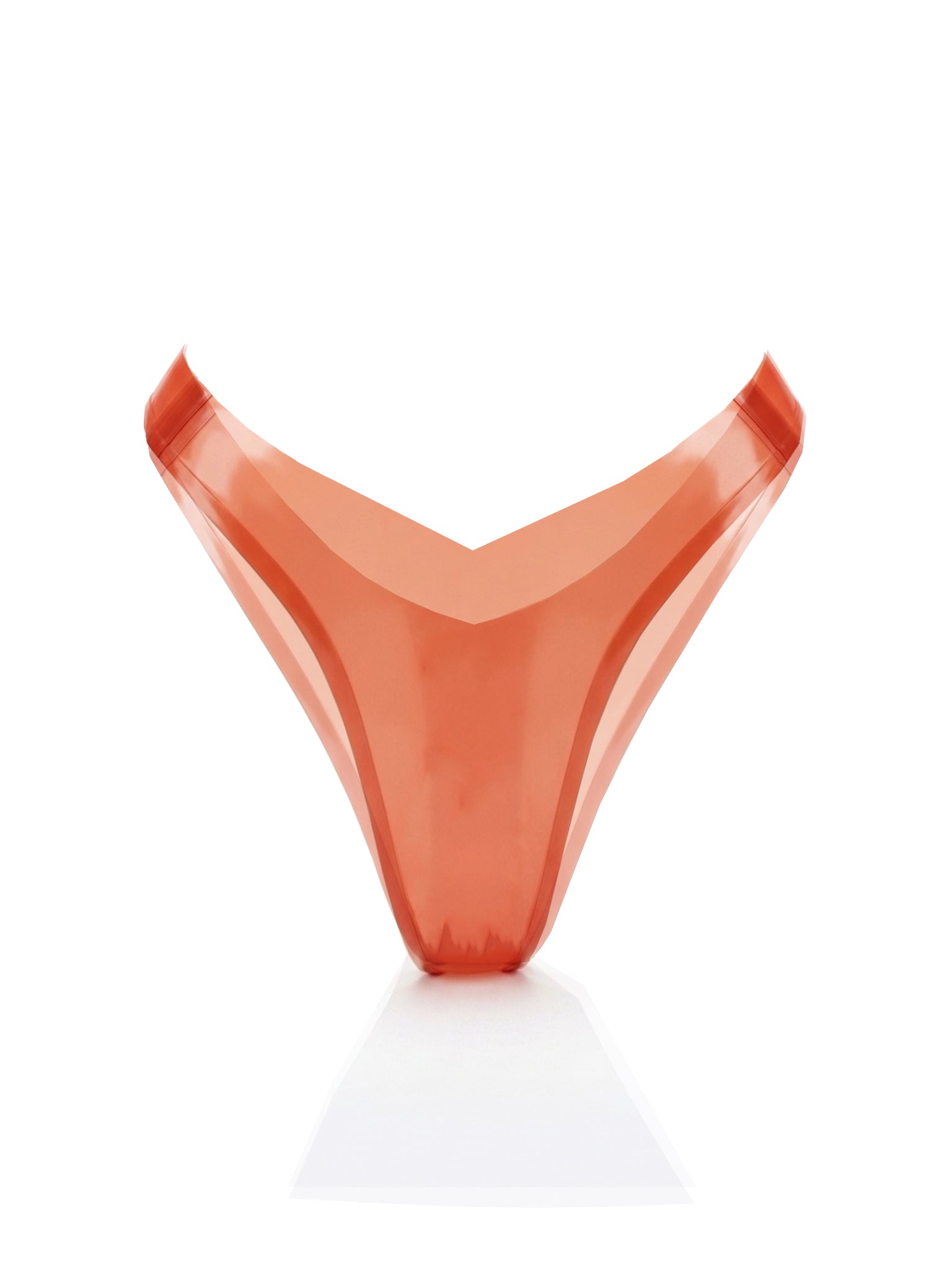 FRESH FLESH LATEX BRAZILIAN CUT PANTIES
