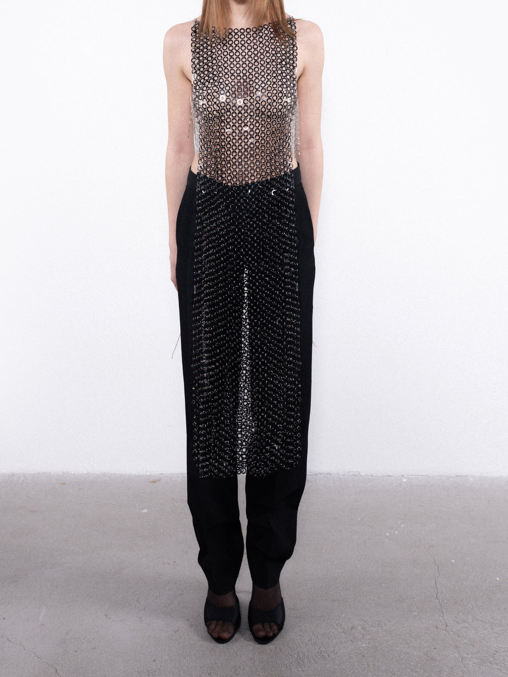 CHAINMAIL APRON DRESS