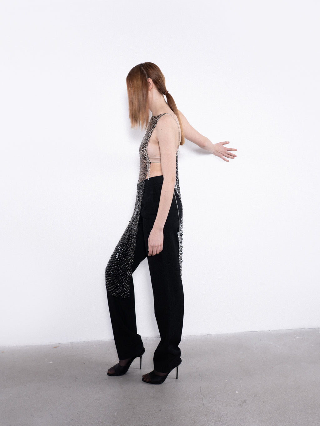 CHAINMAIL APRON DRESS